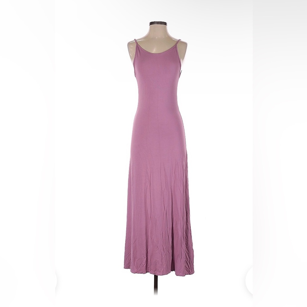 Boohoo Dusty Pink Midi Dress in Size 2 Excellent Condition